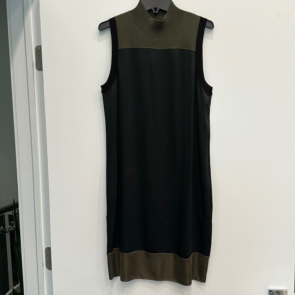 RAG & BONE NEW YORK DESIGNER DRESS size Small black and olive color brand new
